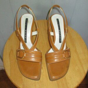 FRATELLI ROSSETTI Tan Sling Back Heels